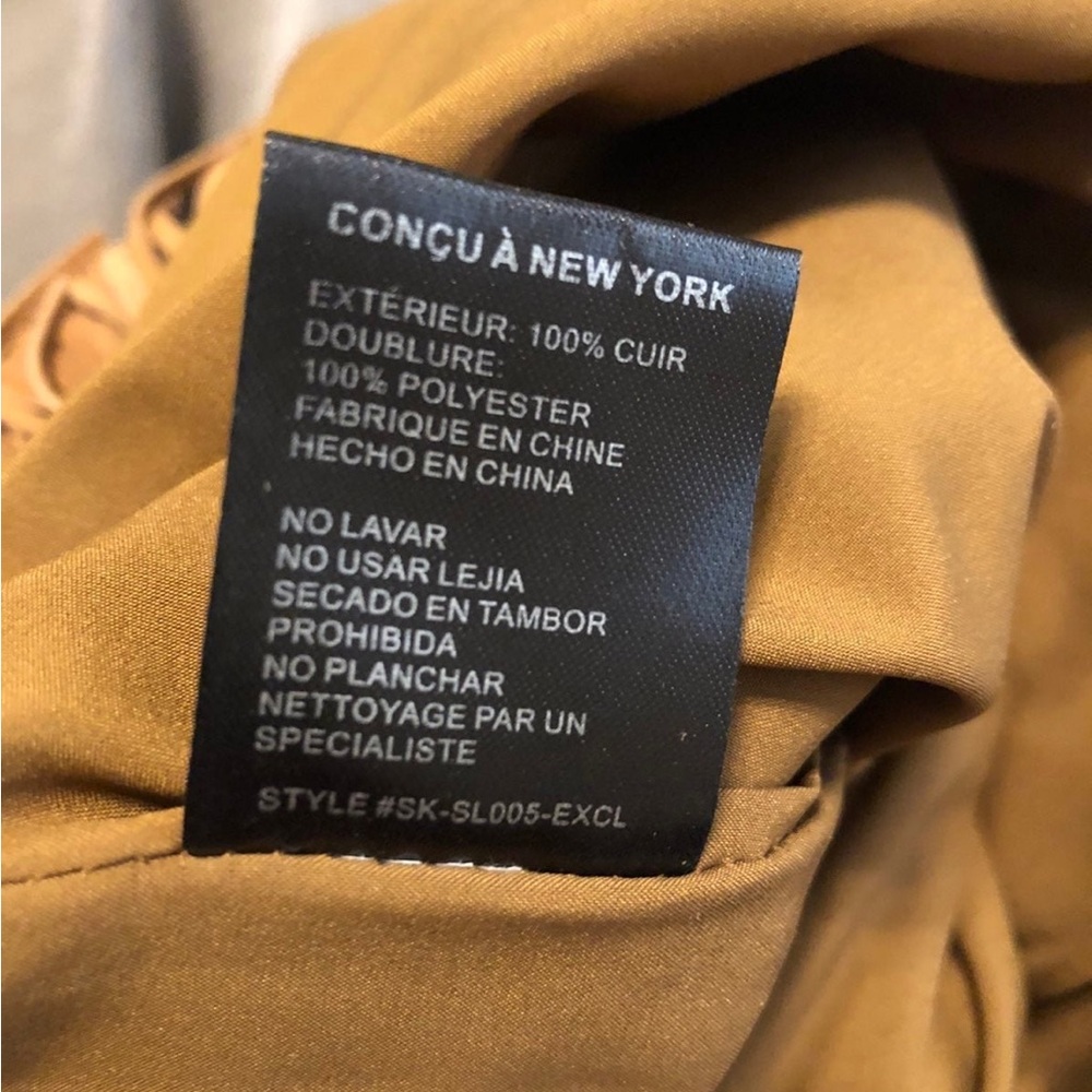 Intermix Suede Fringe Skirt- New With Tags!! - Picture 9 of 13